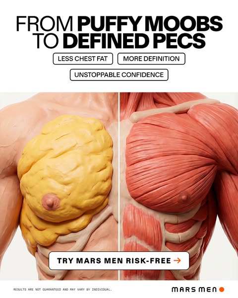 Flush Estrogen. Define Pecs.
