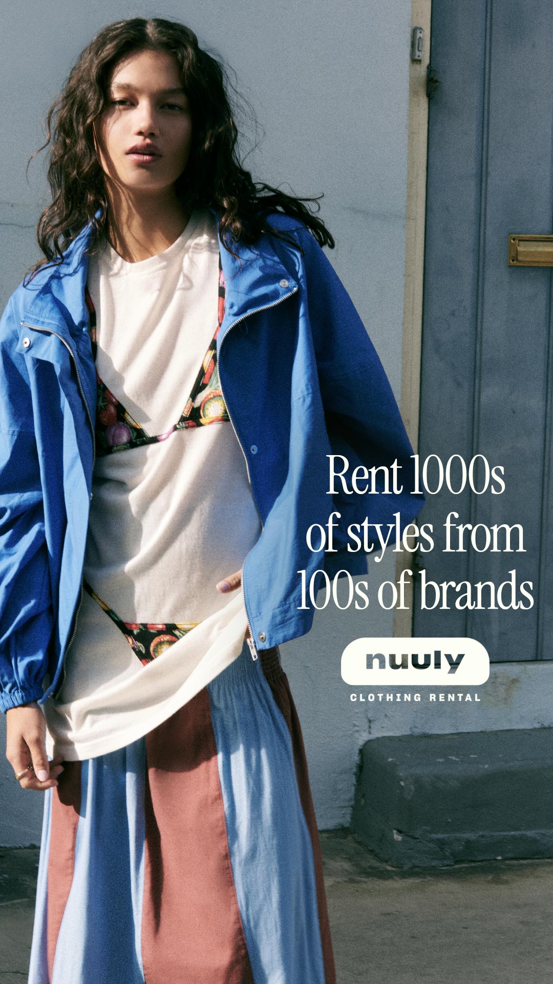 Get new clothes for a new season without buying lots of stuff.  Rent options in sizes, XXS-5X, plus, petite + maternity