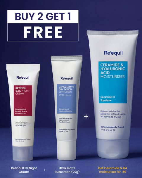 Buy The Retinol Starter Bundle for healthy, youthful skin - Re'equil