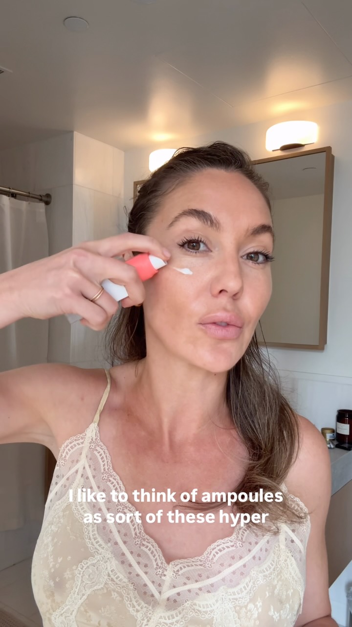 Ok, will admit - 12 years in skincare & I was still skipping this step!

The @peachandlily MiniProtein Exosome Bioactive Ampoule made me get why ampoules matter - that extra step beyond the basics that Korean skincare’s 