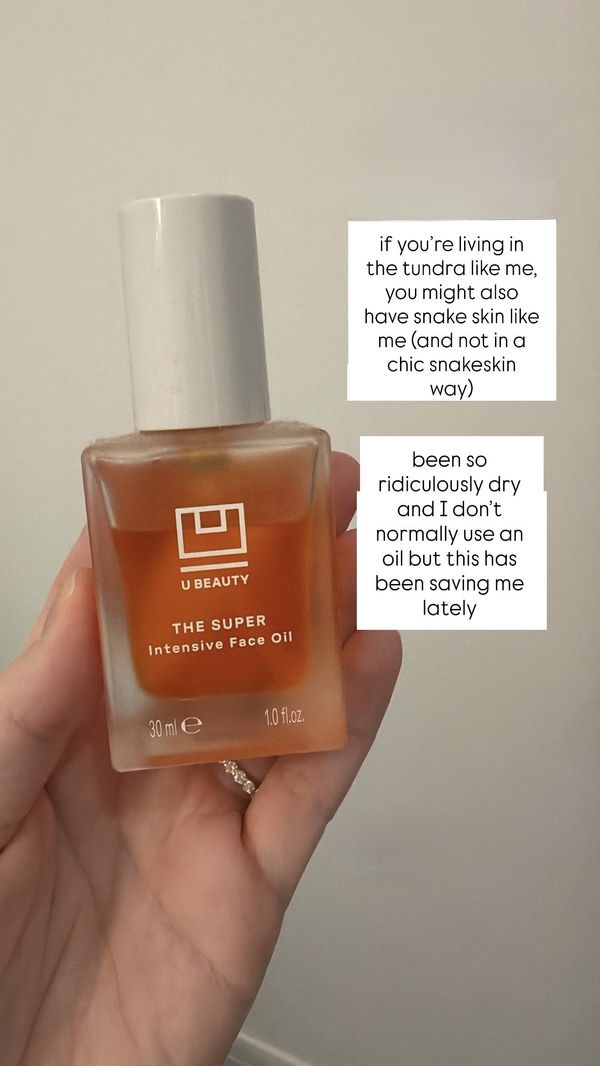 The SUPER Intensive Face Oil