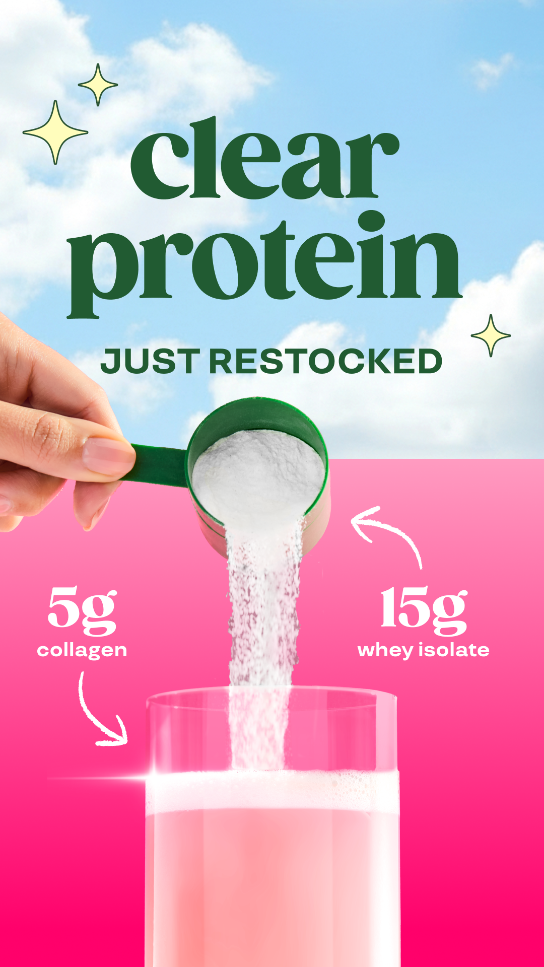 Clear Protein is back!