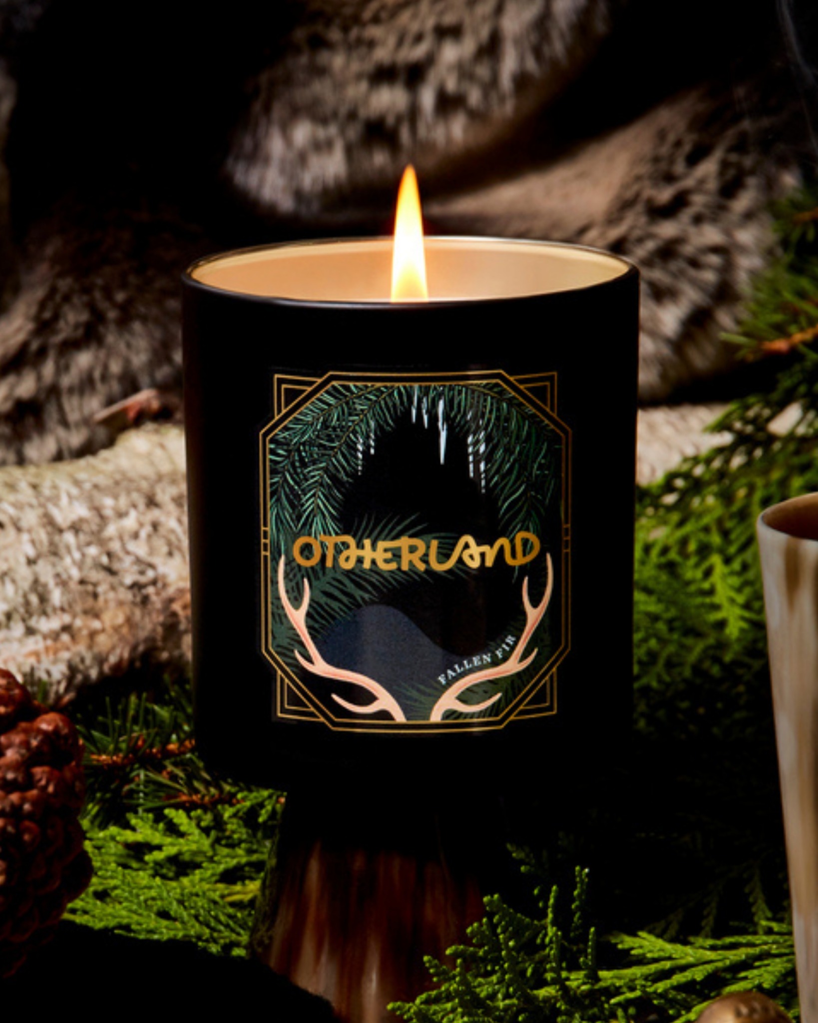 Fallen Fir Candle