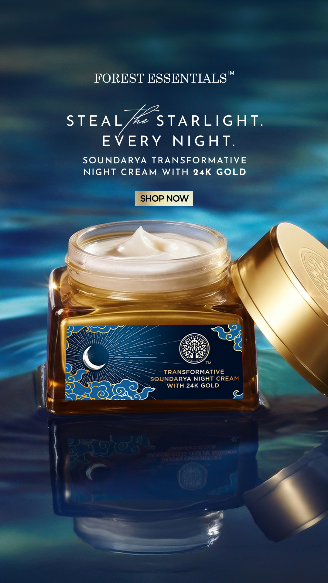 Restore, replenish & renew your skin with Transformative Soundarya Night Cream.
