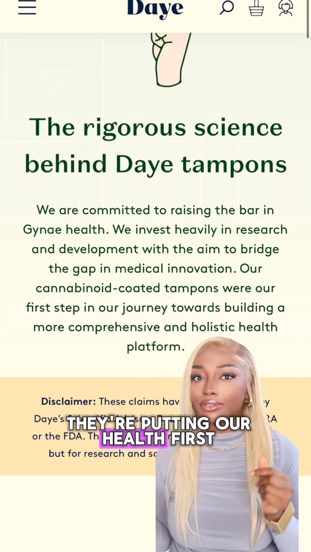 We check our food labels.
We question our skincare.
It’s time to start asking: what’s in our tampons?

I came across a study recently that found some tampons sold in the UK contained glyphosate, a known pesticide at leve
