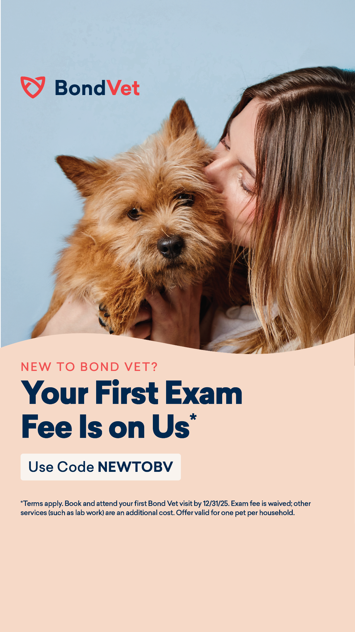 Your First Exam Fee Is $0