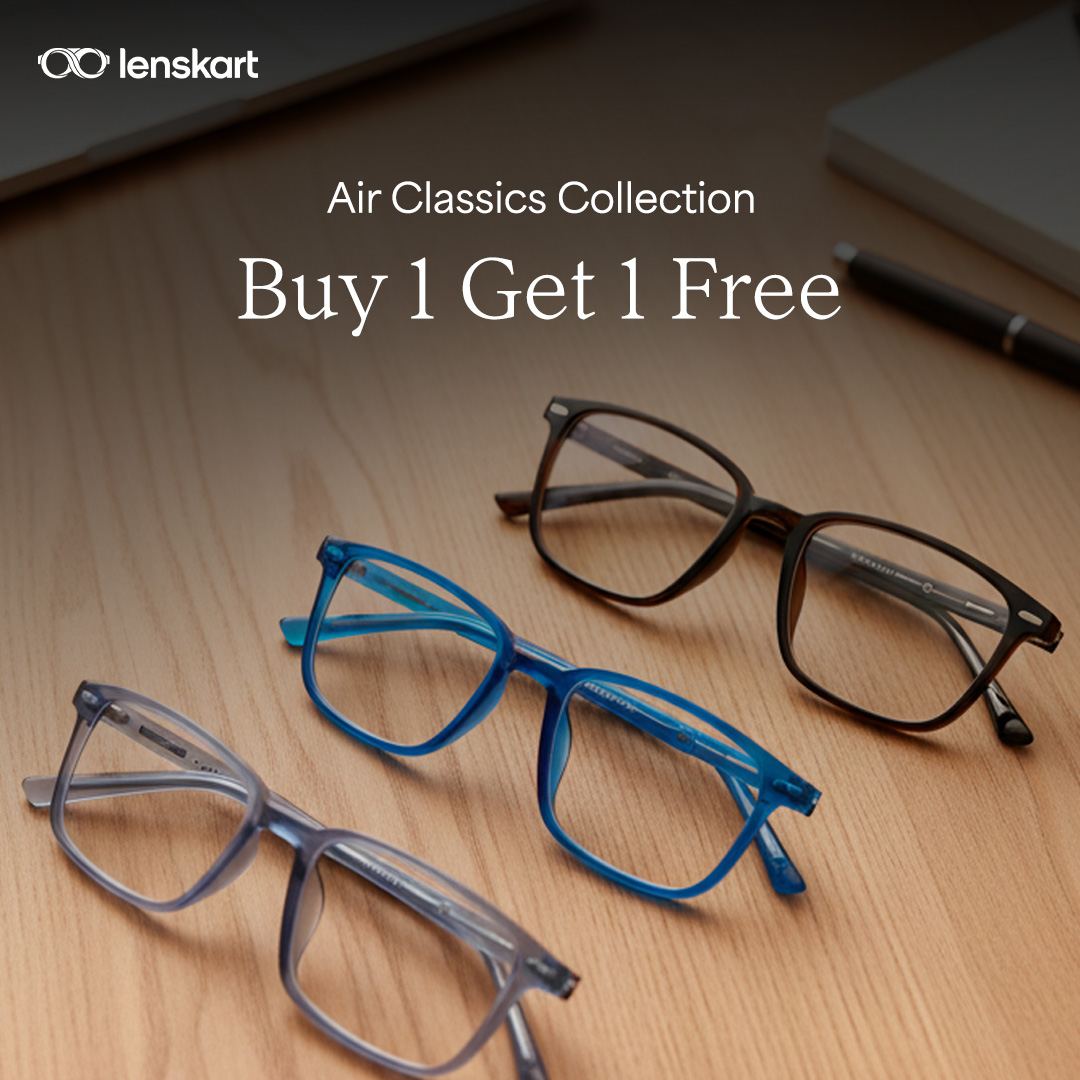 Style that means business. Sleek, lightweight, and confident, Air Classics collection redefine everyday eyewear for the modern professional. Step up your look with our Buy 1 Get 1 Free offer.