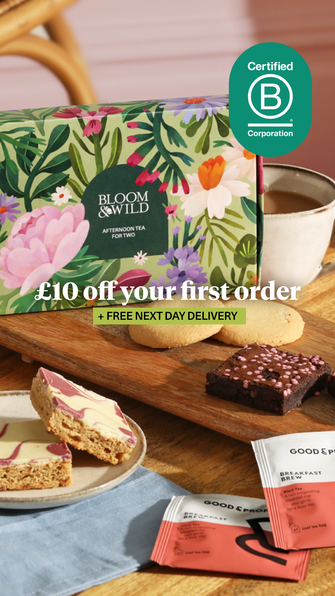 £10 off your first order