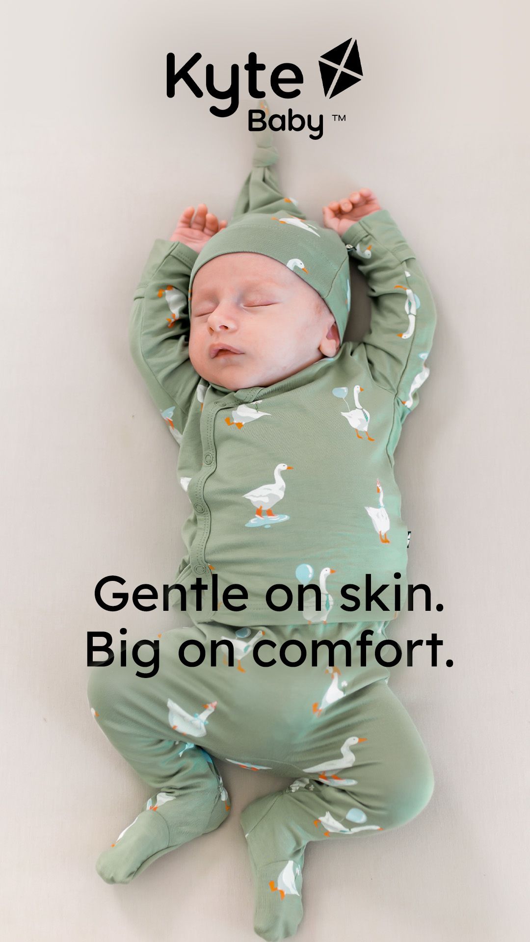 Soft against their skin, gentle in every moment—just how those first days should feel 🤍