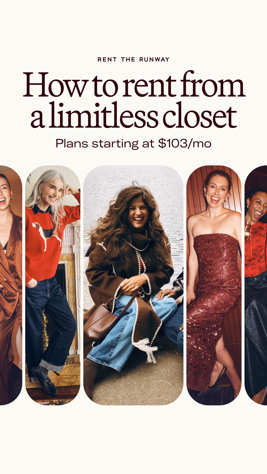 Why spend time shopping, planning, or doing laundry? Rent outfits that arrive in 2 days, look amazing, and go back when you’re done. Style, simplified.