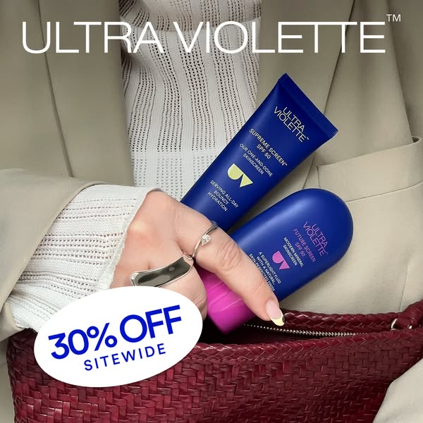 30% Off Ultra Violette — Limited Time