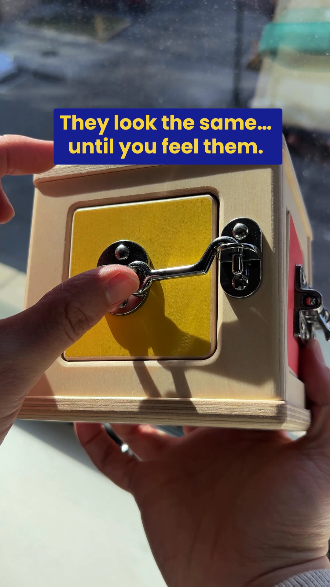 They look the same… until you feel them. 👀 Built by child development experts — for your child’s exact stage.
