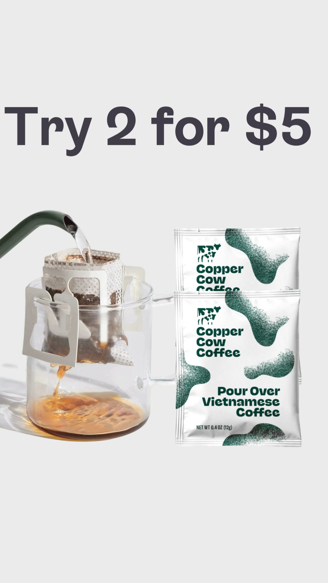 This coffee is your cup of tea