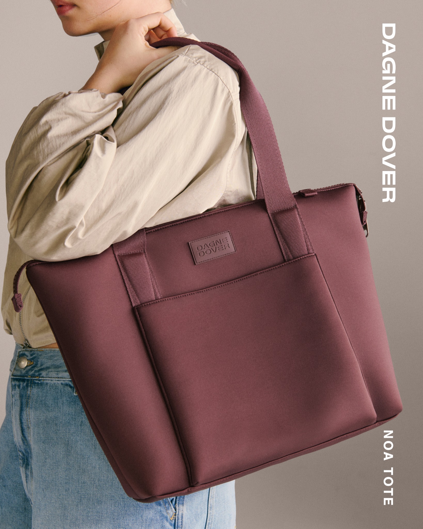Meet your essential neoprene work tote.