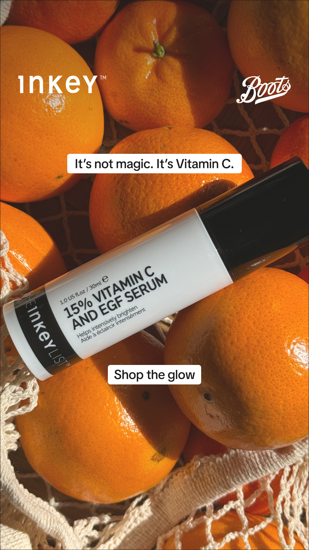 Fresh skin incoming 🍊