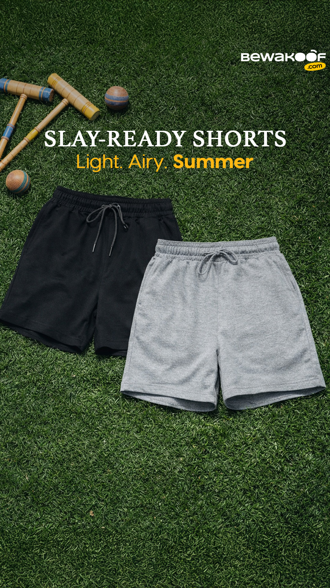 Your Everyday Shorts Are Here ☀️
Lightweight, Super Comfortable & Made For All-Day Wear.
Upgrade Your Summer Fits With Bewakoof Shorts.