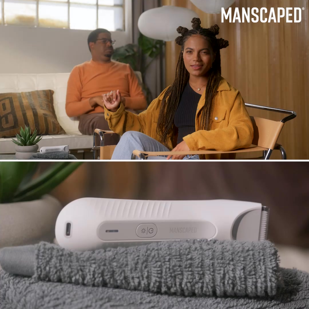 Just dropped 🔥 MANSCAPED® introduces The Lawn Mower® 3.0 Plus White Hot! 

😎 Interchangeable dual-head system
🥵 SkinSafe® Technology helps reduce nicks and cuts
💡 Dual LED Spotlight to navigate hard to reach areas
💦 Wate