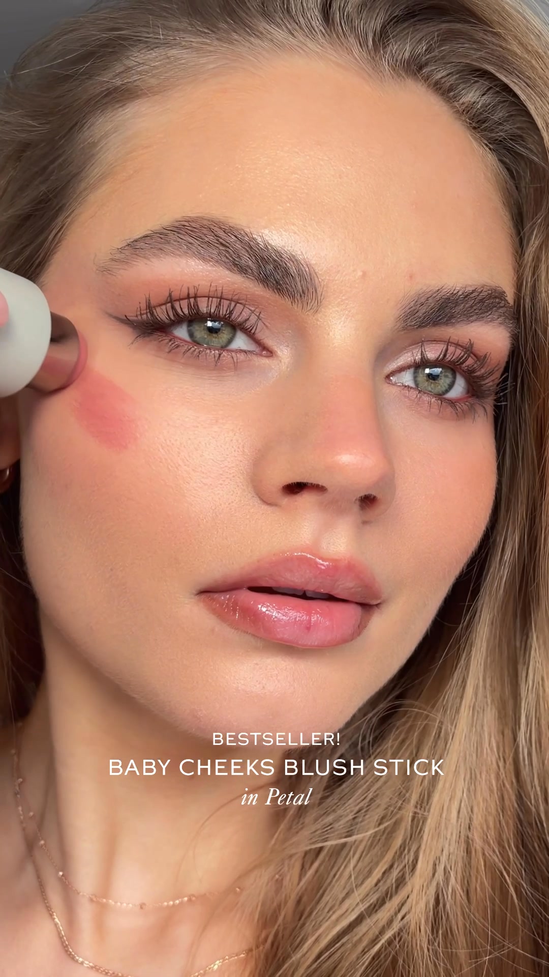 Pair Baby Cheeks and Super Loaded Tinted Highlight for a luxurious rosy glow.