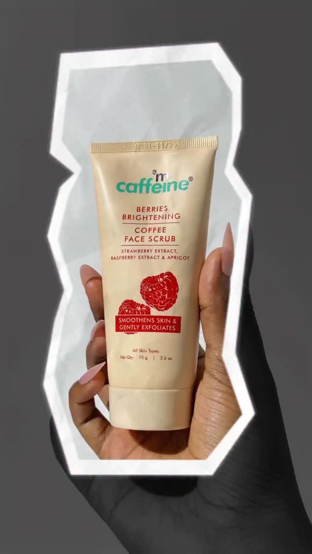 Tried this berries coffee scrub and… I’m obsessed 💖

This berries brightening coffee face scrub has officially become my go-to for that fresh, natural glow 🍓☕✨ The texture is gentle yet effective, exfoliating my skin wit