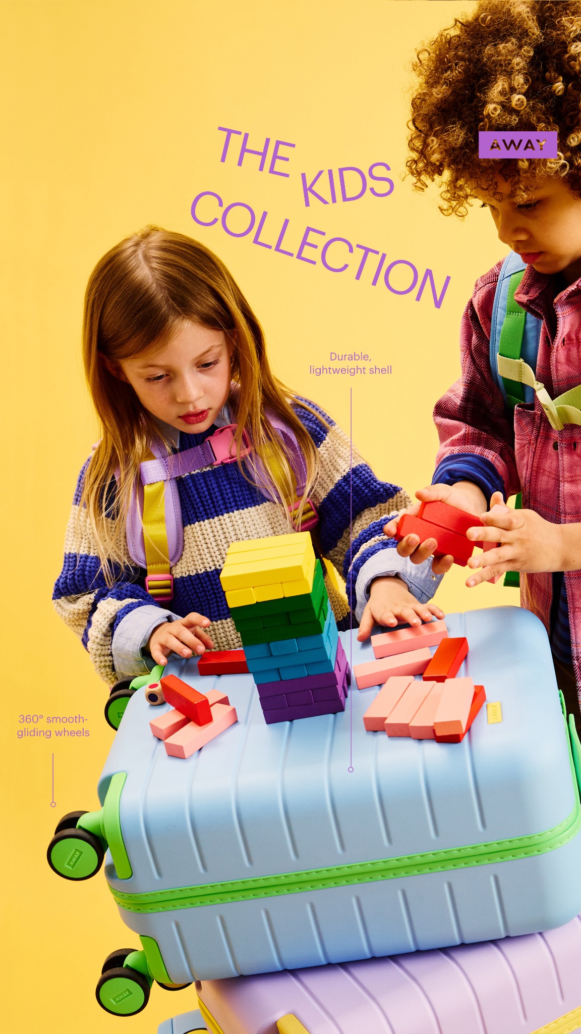 With four fresh colors and two essential new styles (meet the Kids Toiletry Bag and Kids Pouch Set) our Kids Collection makes family travel a little more seamless and more fun.