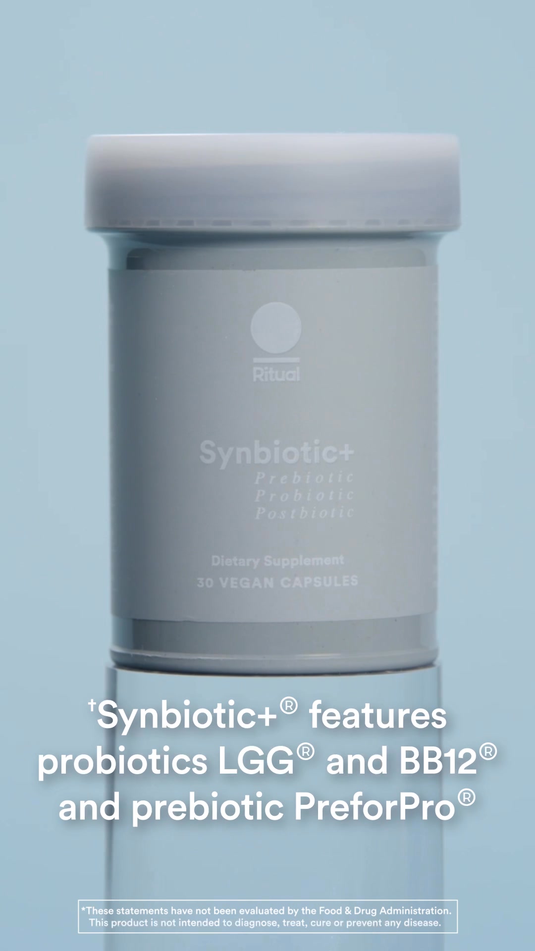 Feel lighter and more regular with 3-in-1 Synbiotic+, featuring probiotics LGG® & BB-12® to help bloating, gas, and regularity.* Plus, get 20% off your first order.