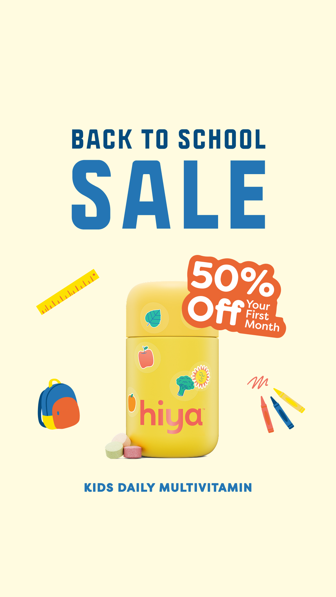 Get 50% off your first order