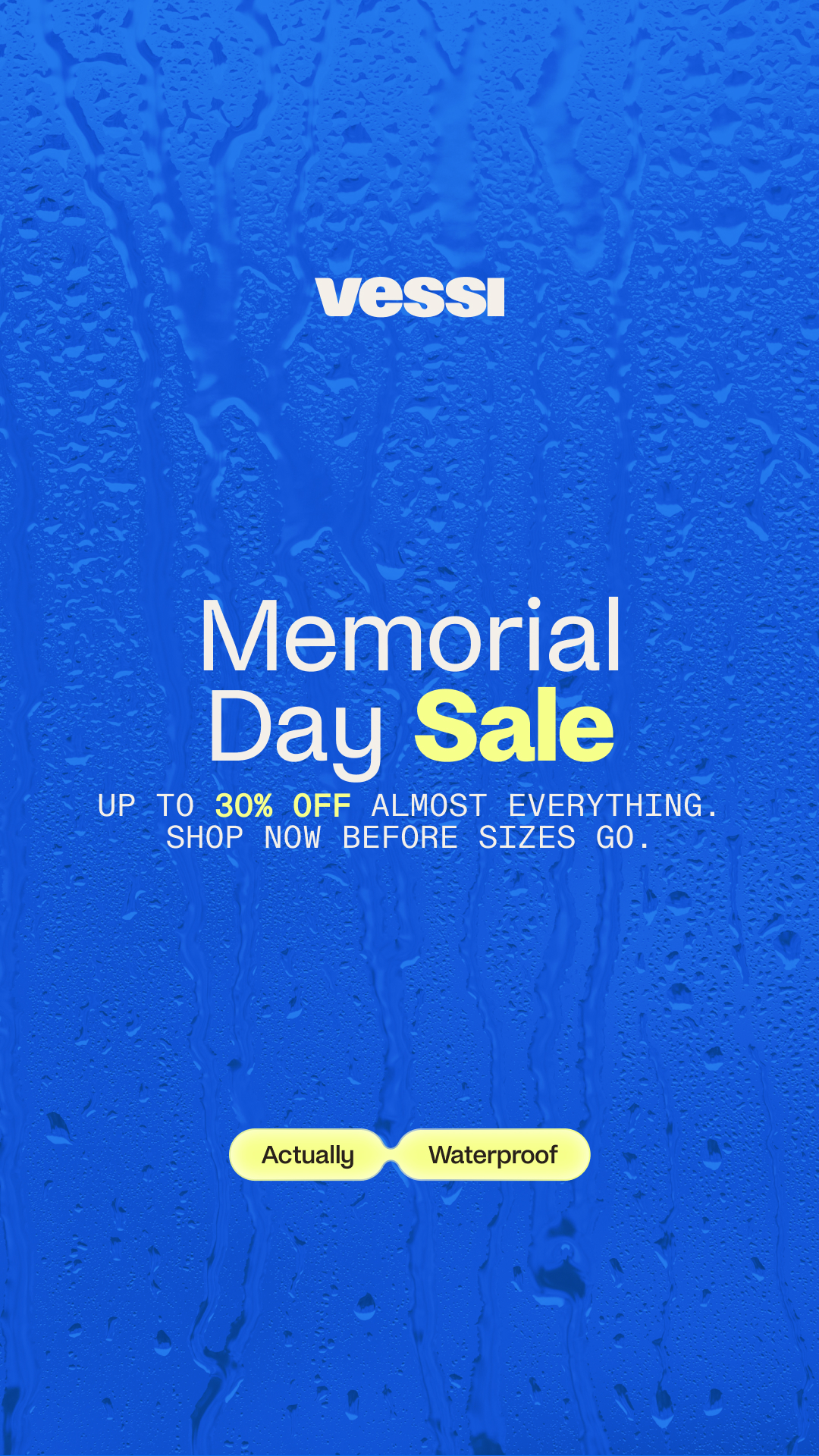 The Memorial Day Sale is on now