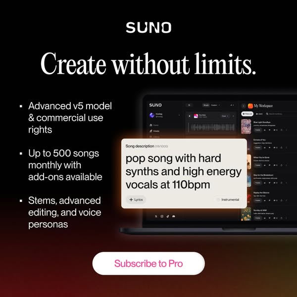 Make Music with Suno