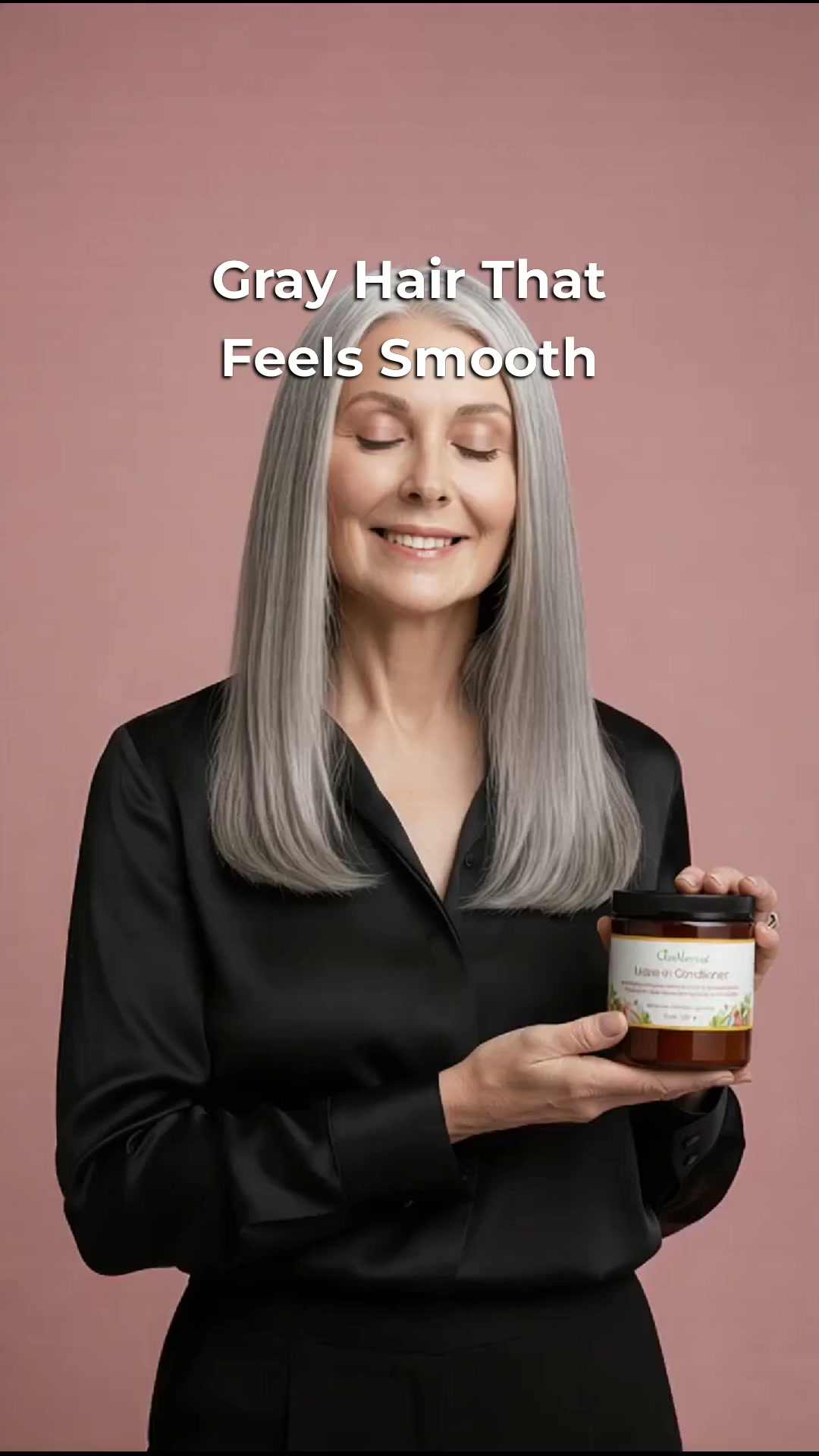 Gray Hair That Feels Smooth