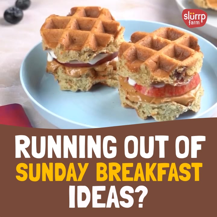 Sunday   breakfasts sorted for the entire month with Slurrp Farm’s Jumbo Pancake Mix   that makes 16 yummy pancakes. Try them with your favourite toppings   now😋💛