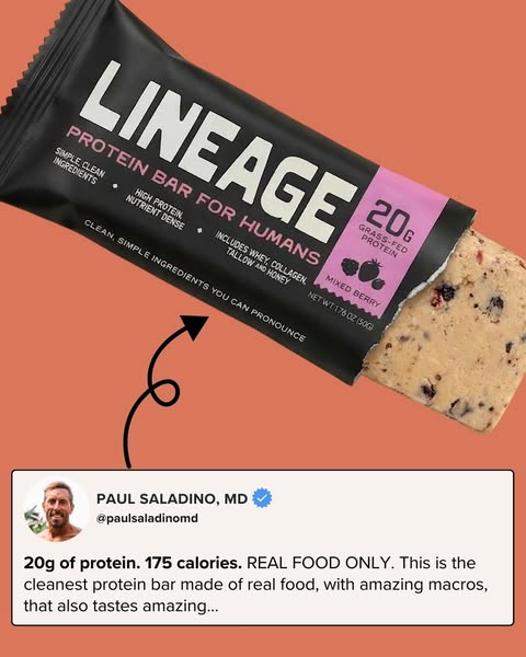 The protein bar category is broken. We rebuilt it from scratch.