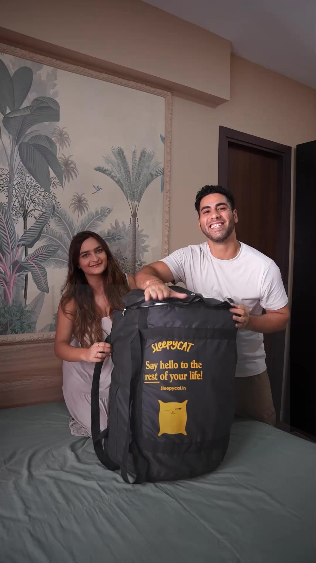 Add plush comfort to any mattress with SleepyCat's Micro Fiber Topper. The soft & breathable fill ensures comfortable nights. Bring home this machine washable mattress topper for easy care and comfort.