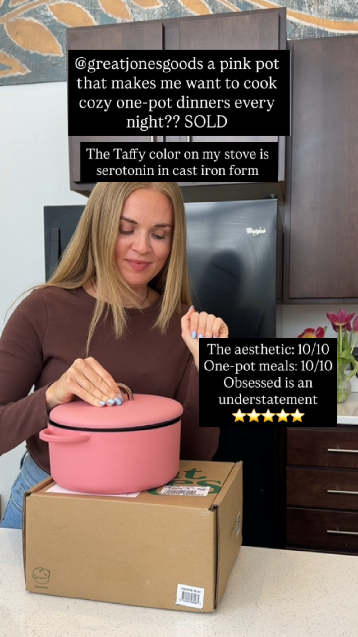 not to be dramatic but… this pot makes me want to cook every night 😭

like tell me why a cute pink dutch oven suddenly has me making cozy one-pot dinners instead of opening delivery apps??

it’s giving:
✨ zero effort mea