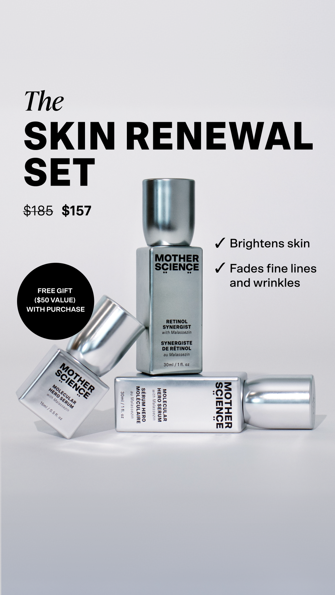 Free Gift With Purchase– $50 Value