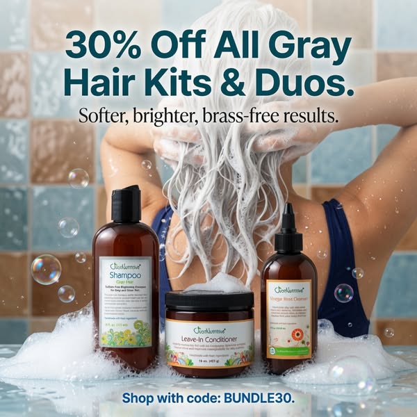 30% Off All Gray Hair Kits & Duos