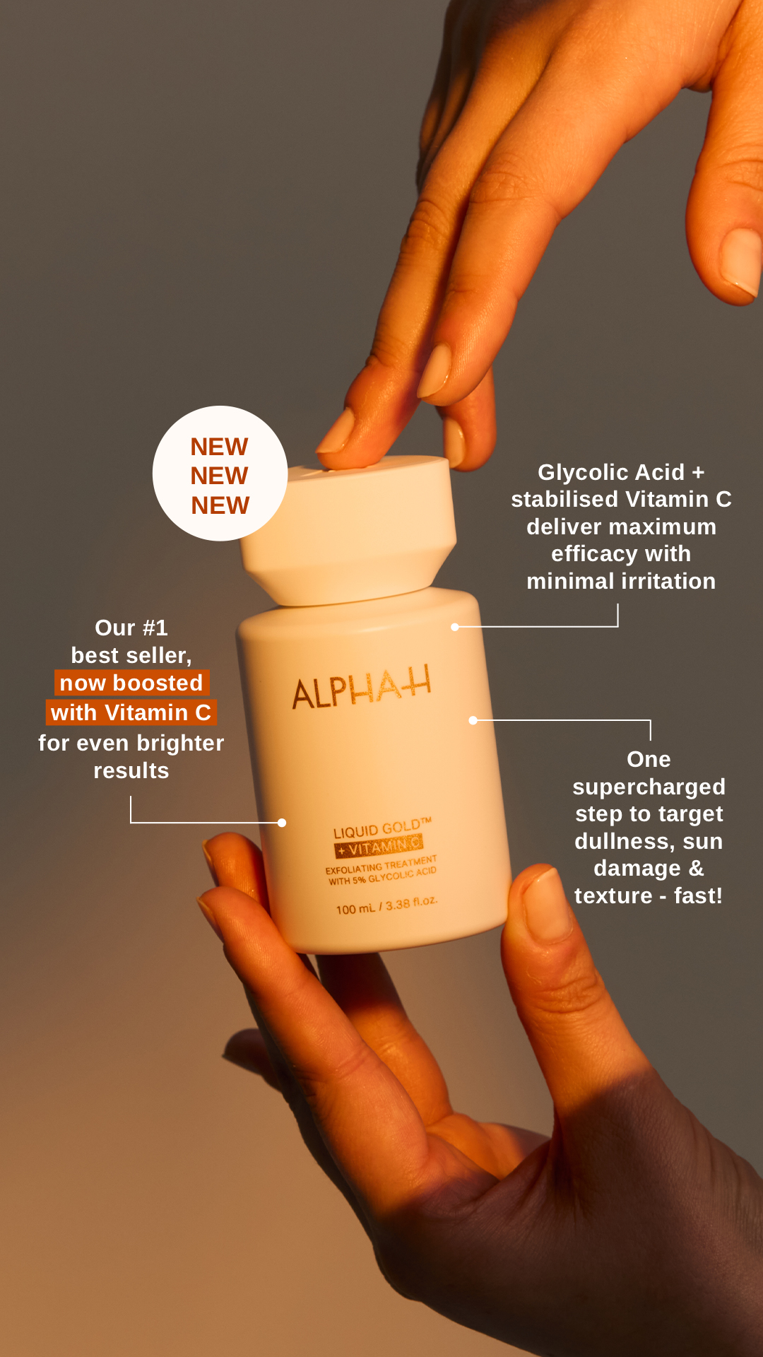 NEW! Liquid Gold + Vitamin C