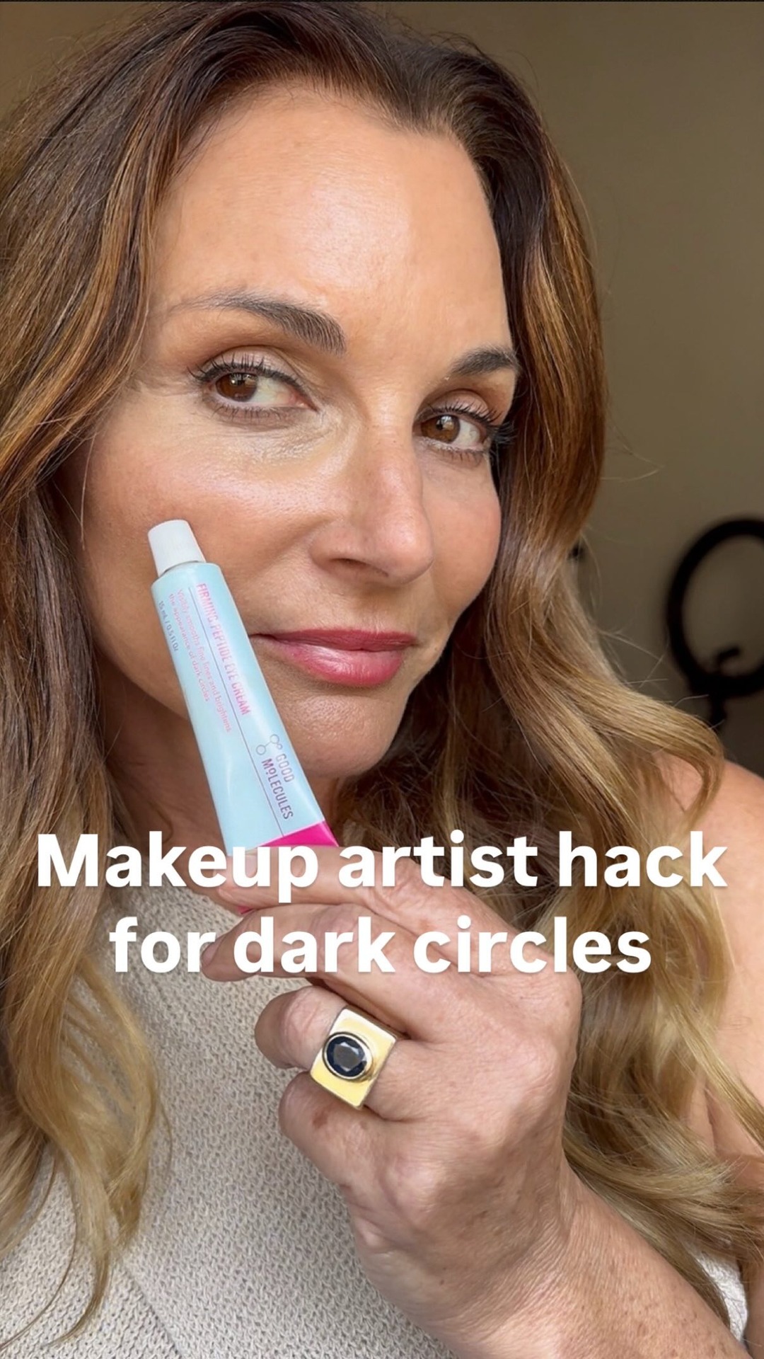 I’ve had dark circles for as long as I can remember, and after 30+ years as a makeup artist, I’ve learned one thing: you can’t completely cover them with makeup alone.

The best concealer application starts long before y
