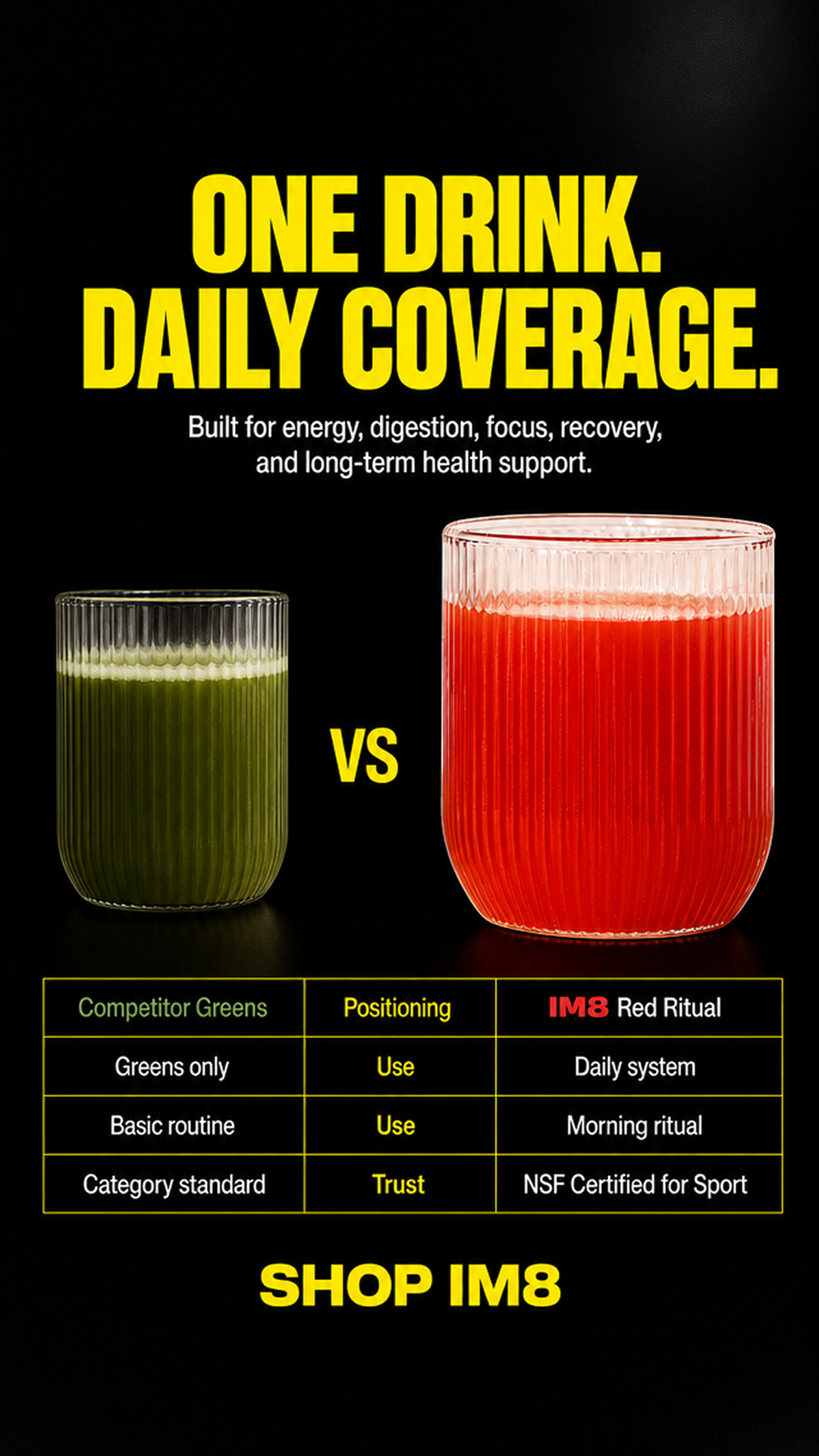 Not a Greens Powder. Better.