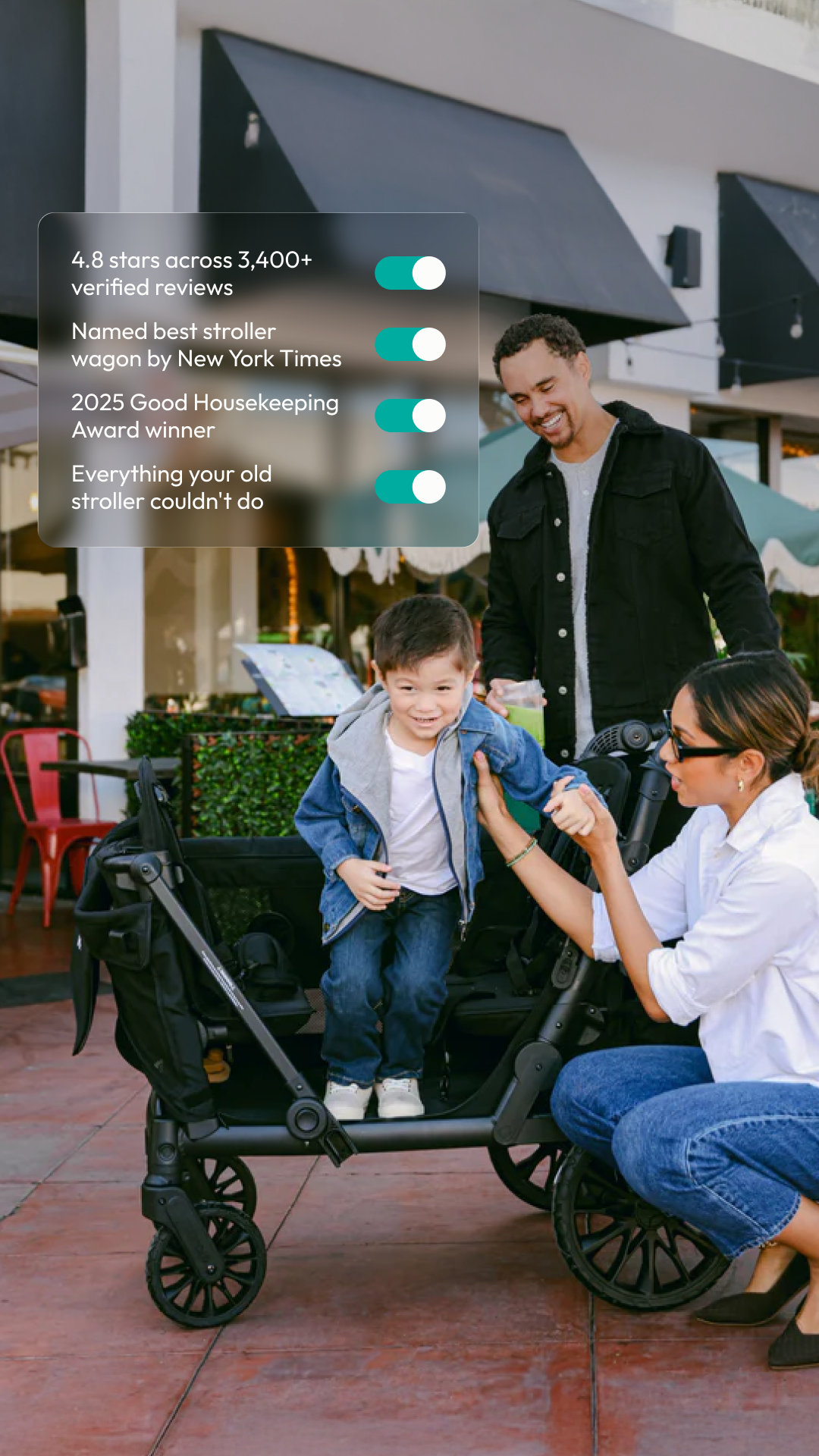 The Stroller Wagon Moms Can't Stop Talking About