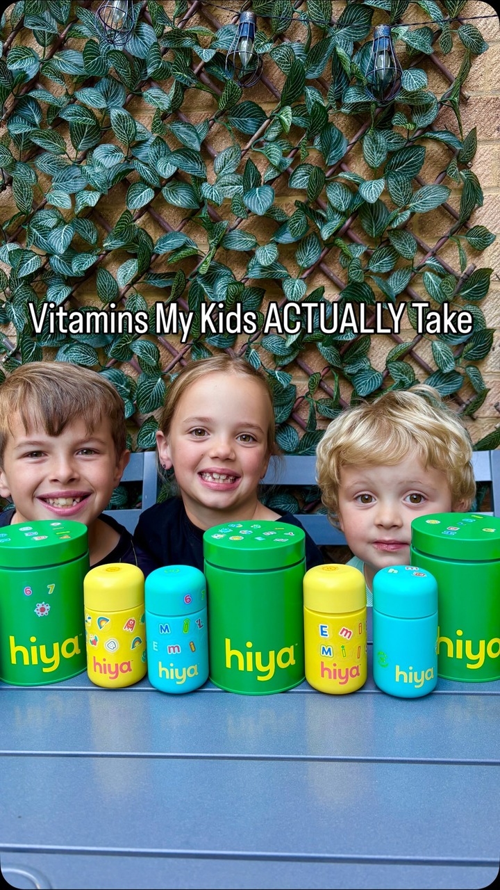 Finally found kids vitamins that don’t feel like a daily battle 🙌✨

We’ve recently started using Hiya Health vitamins and the kids are obsessed! No sugary gummies, no artificial nasties — just clean ingredients packed in