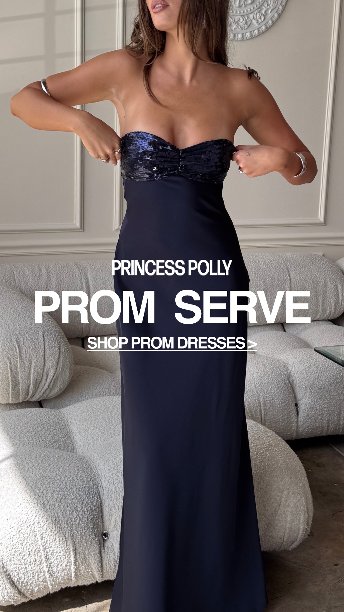 Viral prom dresses, statement heels, and must-have accessories for your major moment. Shop the Prom Collection now.