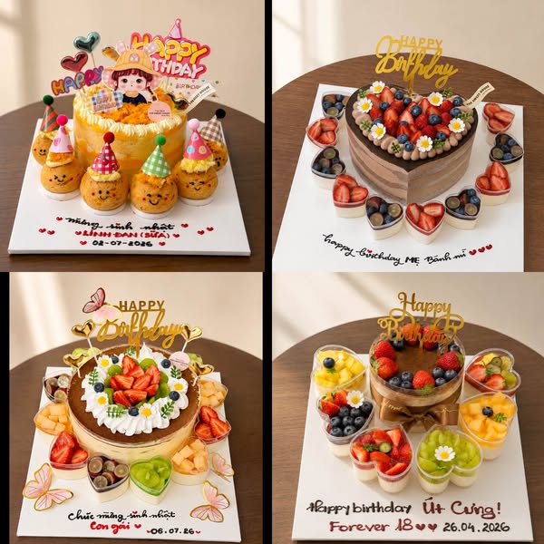🩷TIỆM BÁNH THE SWEET HOUSE BIÊN HOÀ

🥰 Bánh kem ÍT NGỌT 
🥰Nhận đặt bánh thiết kế theo yêu cầu
🥰Nhận đặt bánh lấy trong ngày, ship tận nơi

❤️Chuyên các dòng bánh❤️
- Bông lan trứng muối cốt bánh mềm tan, sốt bơ phomai bé