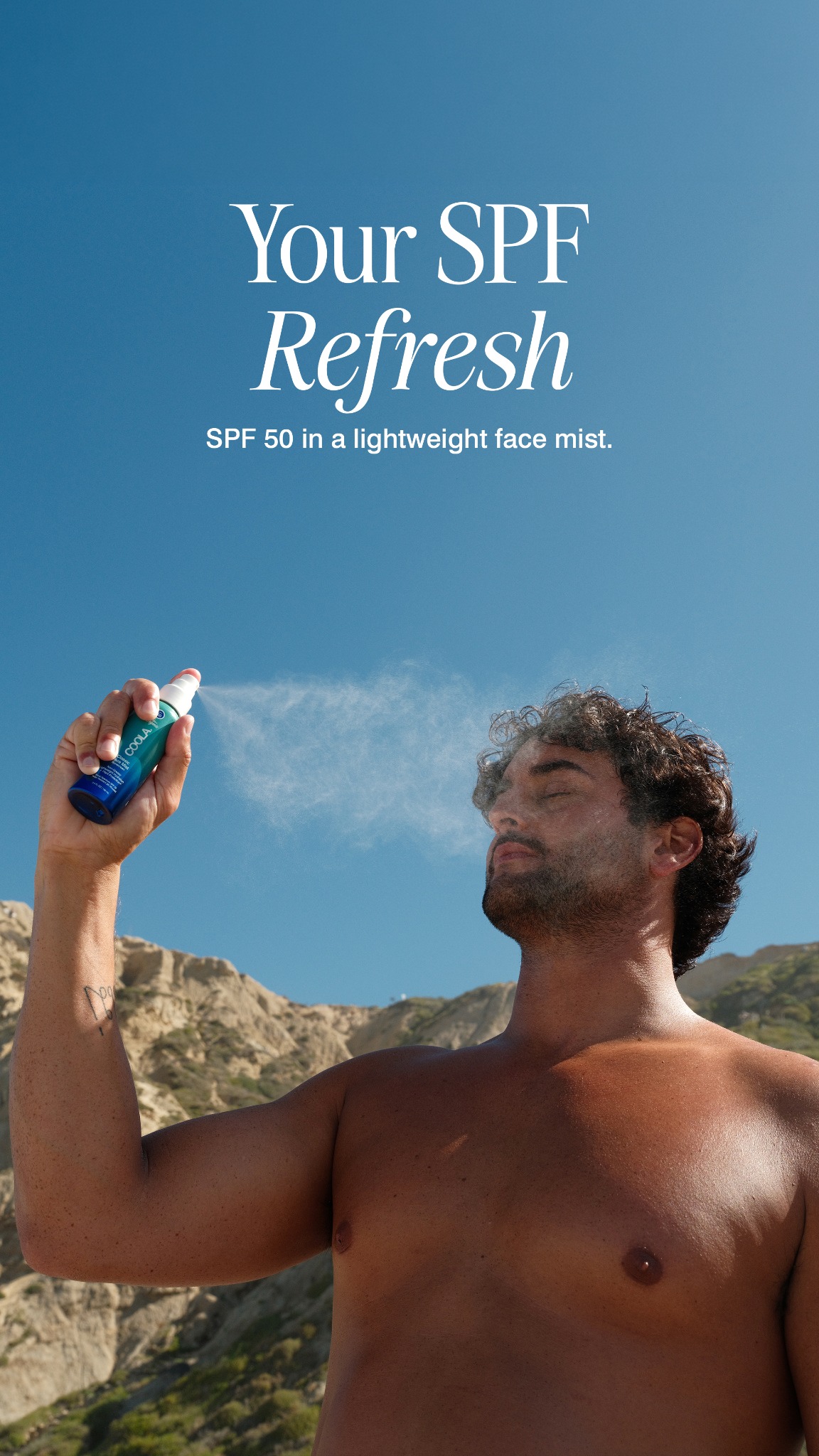 Mist on SPF Anytime, Anywhere