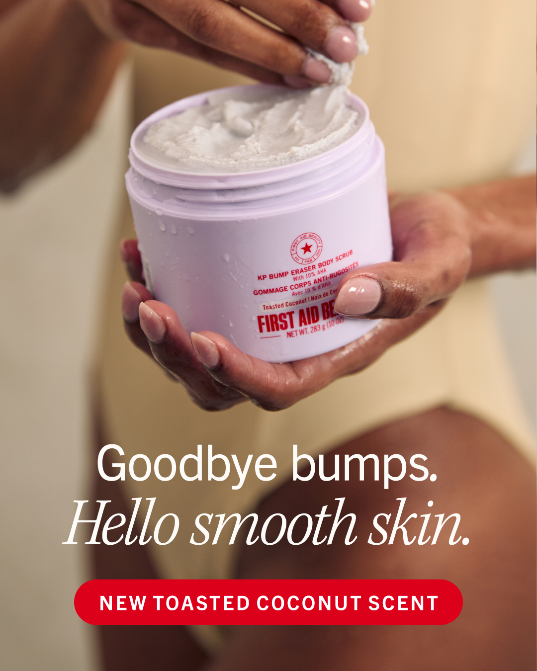 Instantly Smooth. Smell Amazing.