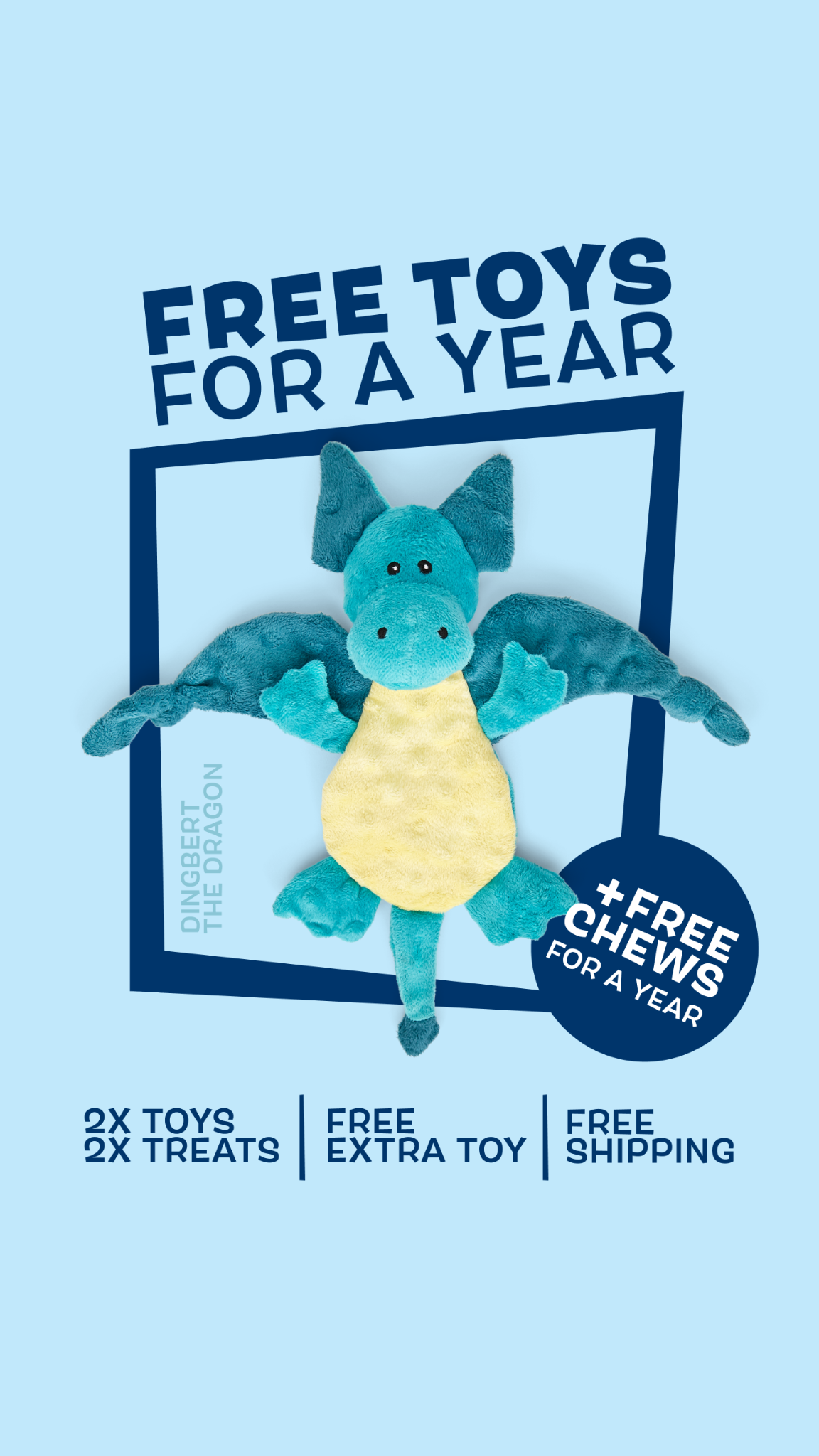 +1 FREE toy every month