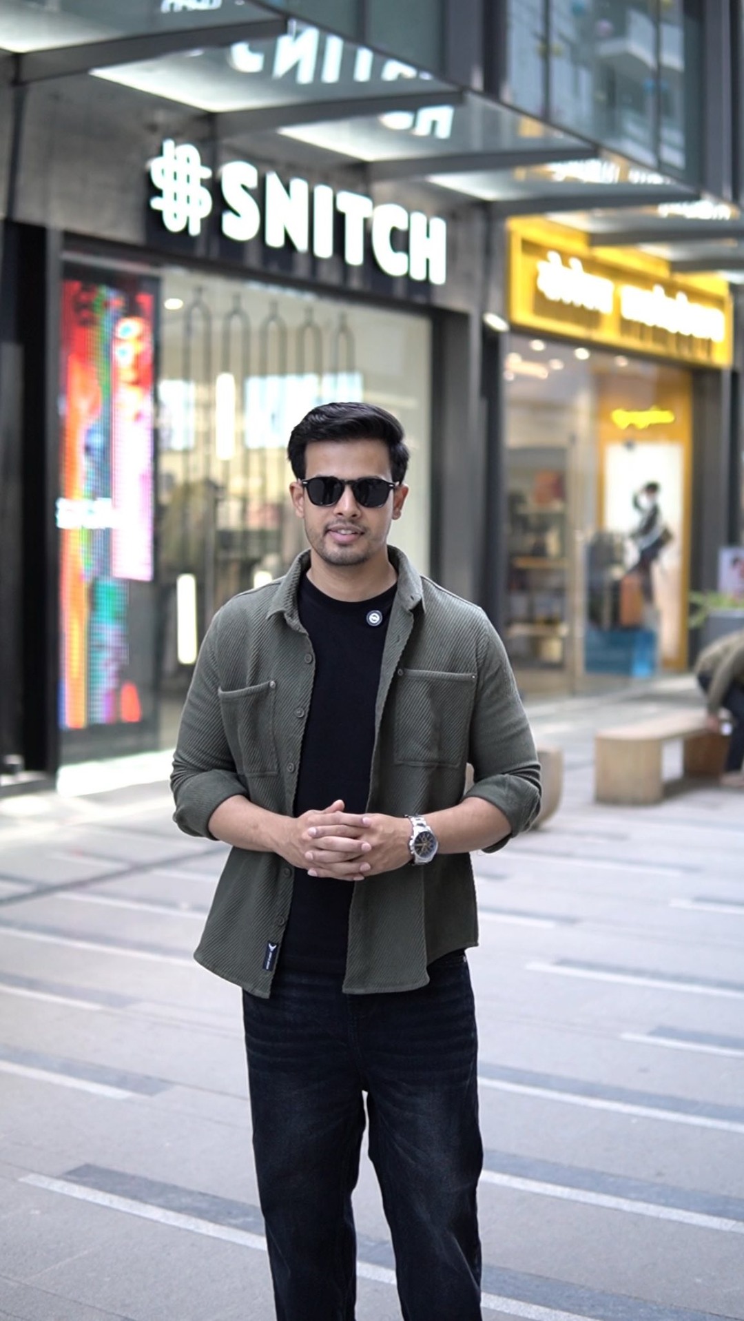 Took on the challenge of building a solid outfit from scratch in just 5 minutes... 🕰️ and I nailed it ❤️
.
Shop exciting, stylish clothes at 
📍 Snitch, Tribeca Highstreet, NIBM, Pune
.
#mensfashion #snitchpune #pune