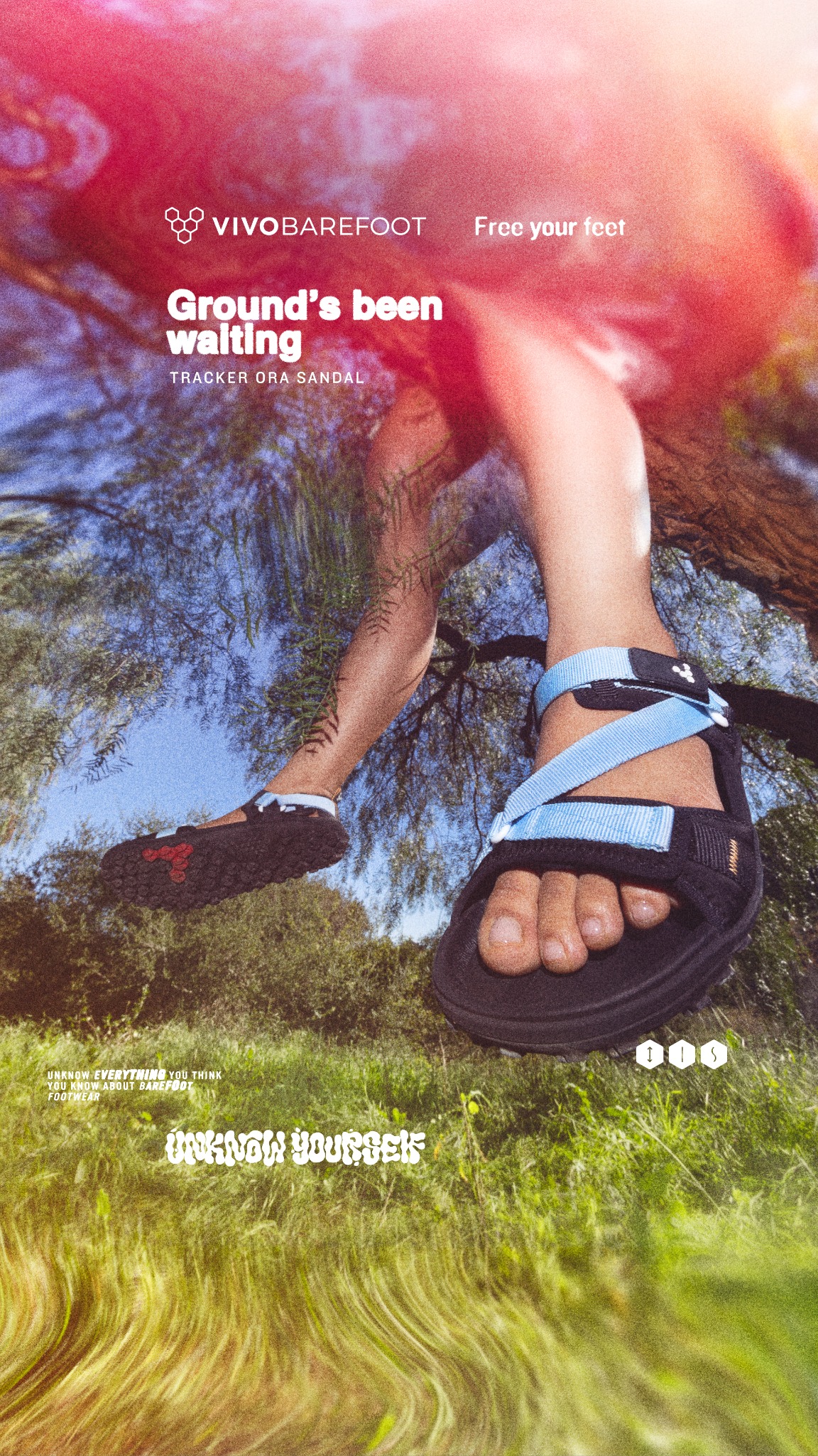 The planet’s sending you a signal - stay open, be free to offroad in our performance hiking sandals.