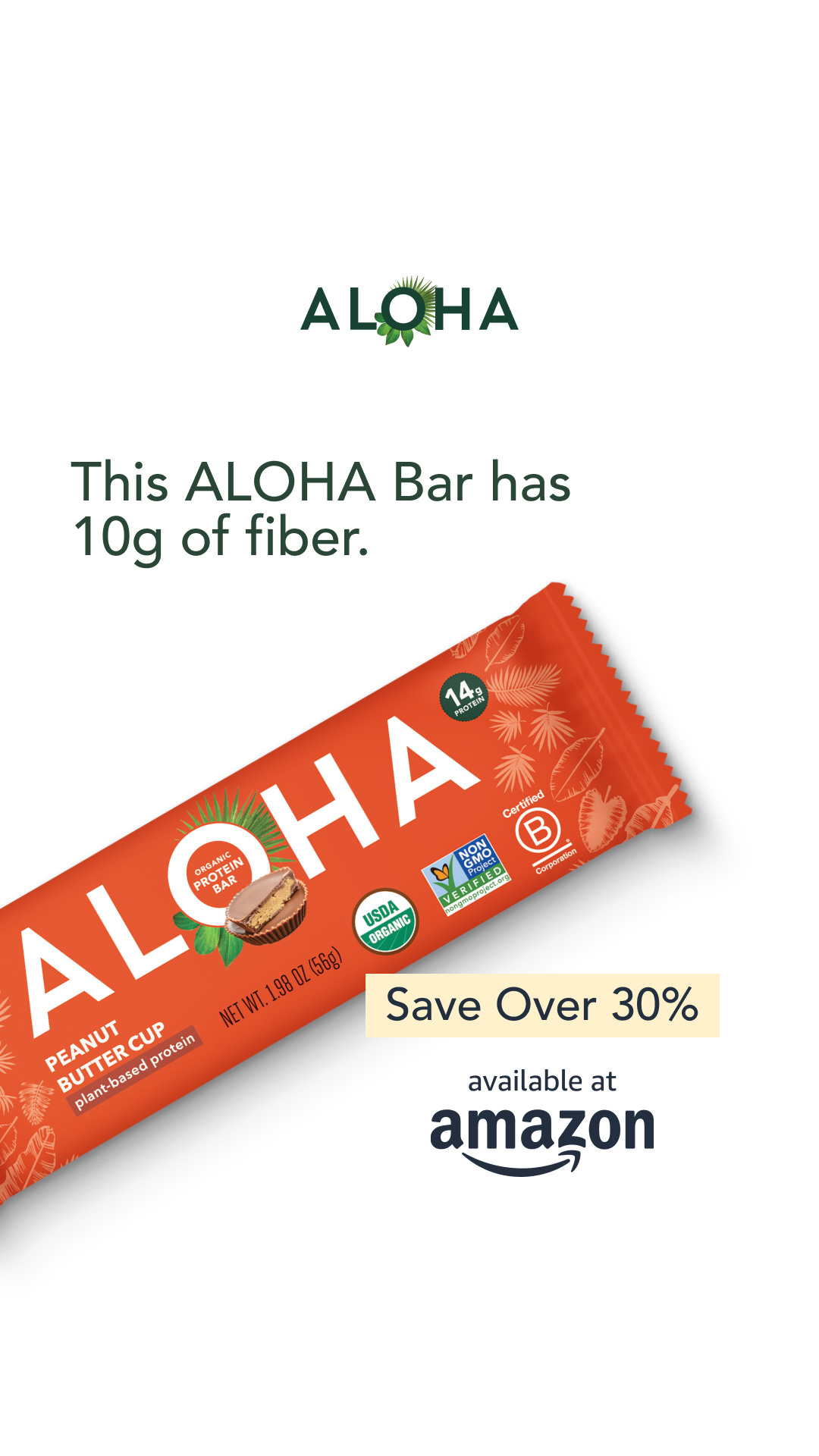 Save 30% On ALOHA