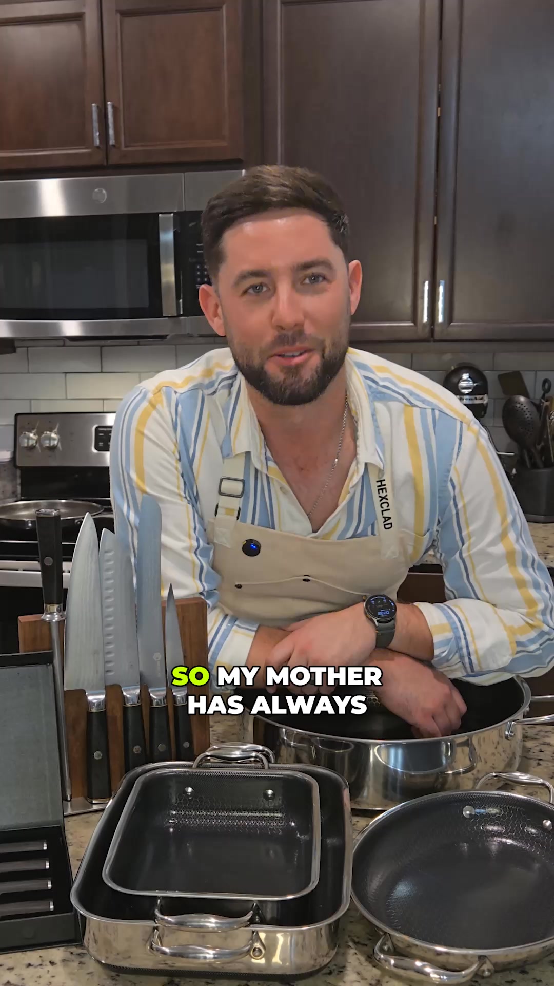 You can tell a lot about a kitchen by the pans on the stove.

If she’s been cooking at a high level for years—this is the upgrade that keeps up.

Built for real heat. Made to last.

Order by May 5th for free Mother’s Day