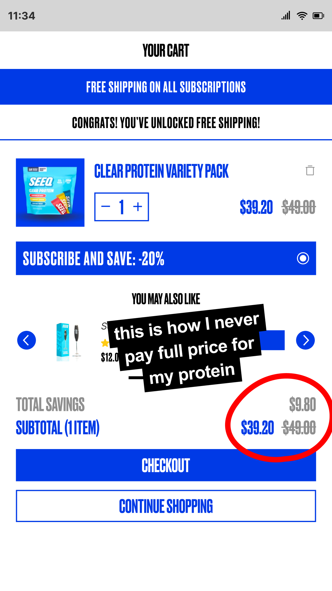 Stop Overpaying for Protein